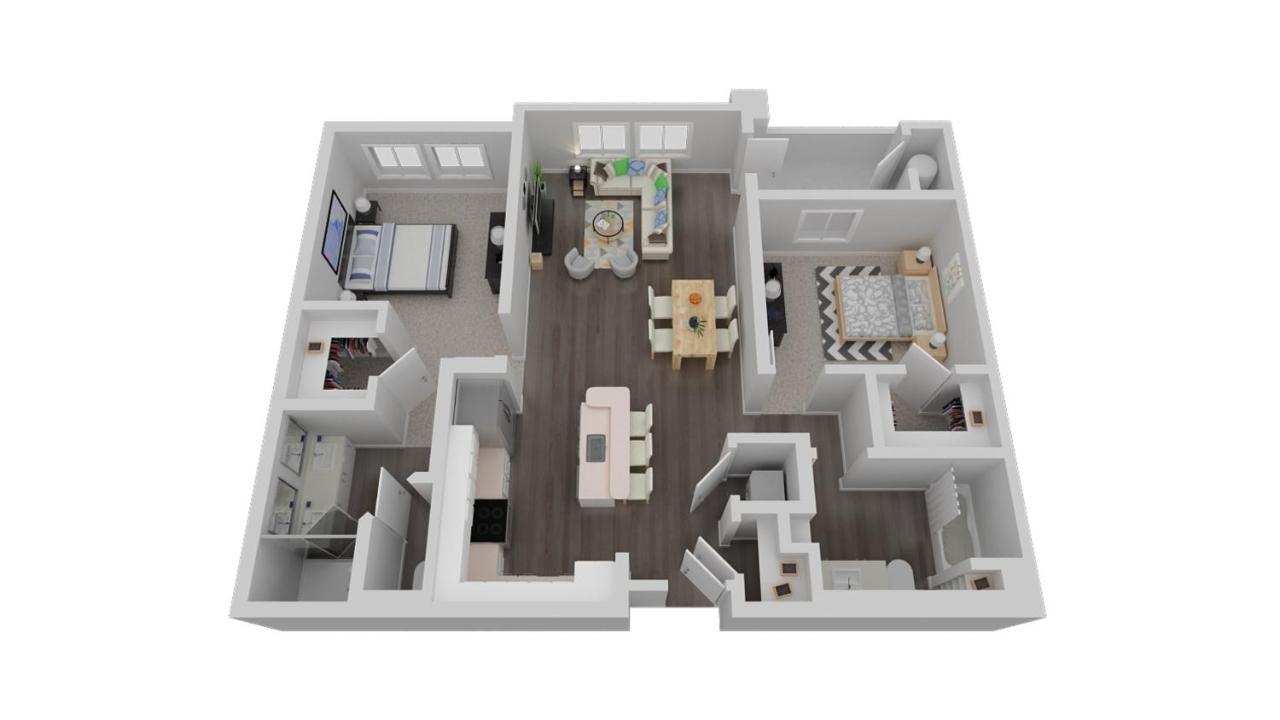 Apartment Designer With Jacuzzi, Pool & Mountain Views